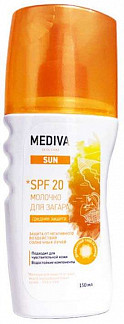 Mediva (Медива) Sun молочко для загара, 150мл SPF20