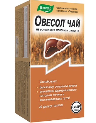 Овесол чай, фильтр-пакеты 1,5г, 20 шт БАД