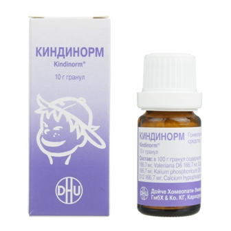 Киндинорм, гранулы гомеопатические, 10г