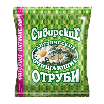 Отруби Сибирские пшеничные очищающие, 200г