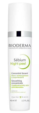 Bioderma Sebium (Биодерма Себиум) пилинг для лица ночной 40мл