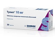 Купить тулип, таблетки, покрытые пленочной оболочкой 10мг, 30 шт в Нижнем Новгороде