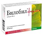 Купить билобил форте, капсулы 80мг, 20 шт в Нижнем Новгороде