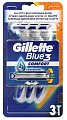 Купить gillette blue 3 comfort (жиллет) бритвы безопасные одноразовые 3 шт. в Нижнем Новгороде