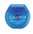 Купить curaprox (курапрокс) зубная нить вощенная с мятой, 50м, df834 в Нижнем Новгороде