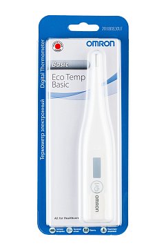 Термометр электронный медицинский Omron (Омрон) Eco Temp Basic (МС-246-RU)