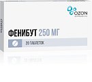 Купить фенибут, таблетки 250мг, 20 шт в Нижнем Новгороде