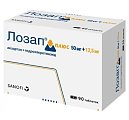 Купить лозап плюс, таблетки, покрытые оболочкой 12,5мг+50мг, 90 шт в Нижнем Новгороде