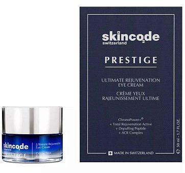 Скинкод Престиж (Skincode Prestige) крем для контура глаз Тотально преображающий 15мл