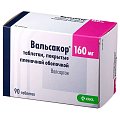 Купить вальсакор, таблетки, покрытые пленочной оболочкой 160мг, 90 шт в Нижнем Новгороде