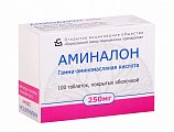 Купить аминалон, таблетки, покрытые оболочкой 250мг, 100 шт в Нижнем Новгороде