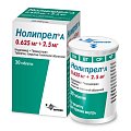 Купить нолипрел а, таблетки, покрытые пленочной оболочкой 0,625мг+2,5мг, 30 шт в Нижнем Новгороде