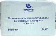 Купить пелигрин, пеленки классик 40х60см, 30 шт в Нижнем Новгороде