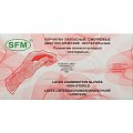 Купить перчатки смотр sfm латекс н/стер неопудр текстур хлоринация однократ l n50 пар/натуральный в Нижнем Новгороде