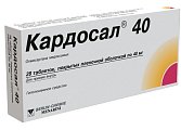 Купить кардосал, таблетки, покрытые оболочкой 40мг, 28 шт в Нижнем Новгороде