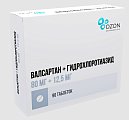 Купить валсартан-гидрохлоротиазид, таблетки, покрытые пленочной оболочкой, 80мг+12,5мг, 90 шт в Нижнем Новгороде