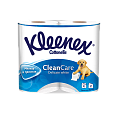 Купить kleenex (клинекс) клин кеа туалетная бумага деликатная 2-х слойная, рулон 4шт в Нижнем Новгороде