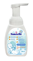 Купить sanitelle (санитель) мыло-пенка детское с экстрактом корня мыльнянки 0+, 250 мл в Нижнем Новгороде