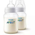 Купить avent (авент) бутылочка для кормления anti-colic 1 месяц+ 260 мл 2 шт scf103/02 в Нижнем Новгороде