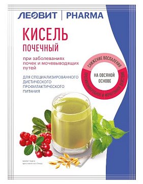 Леовит Фарма кисель почечный, пакет 20 г