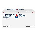 Купить лозап, таблетки, покрытые оболочкой 50мг, 90 шт в Нижнем Новгороде