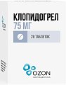 Купить клопидогрел, таблетки, покрытые пленочной оболочкой 75мг, 28 шт в Нижнем Новгороде