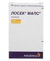 Купить лосек мапс, таблетки, покрытые пленочной оболочкой 20мг, 14 шт в Нижнем Новгороде