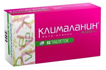 Клималанин, таблетки 400мг, 60 шт