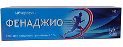 Купить фенаджио, гель для наружного применения 5%, 100г в Нижнем Новгороде