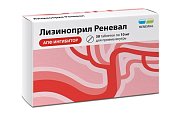 Купить лизиноприл-реневал, таблетки 10мг, 30 шт в Нижнем Новгороде