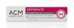 Купить acm depiwhite eye contour, гель для удаления темных пятен кругов мешков под глазами и гиперпигментации вокруг глаз, 15 мл в Нижнем Новгороде