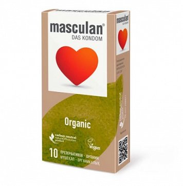 Masculan (Маскулан) Презервативы Organic 10 шт