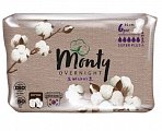 Купить monty (монти) ultra soft overnight прокладки ночные, 6 шт в Нижнем Новгороде