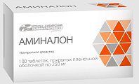 Купить аминалон, таблетки, покрытые пленочной оболочкой 250мг, 100 шт в Нижнем Новгороде