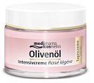 Купить медифарма косметик (medipharma cosmetics) olivenol крем для лица дневной интенсивный роза легкий, 50мл lsf-20 в Нижнем Новгороде