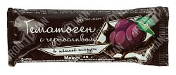 Купить гематоген с черносливом в темной глазури плитка, 45г бад в Нижнем Новгороде