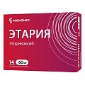 Купить этария, таблетки, покрытые пленочной оболочкой 60мг, 14 шт в Нижнем Новгороде