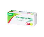 Купить бисопролол-тева, таблетки, покрытые пленочной оболочкой 10мг, 50 шт в Нижнем Новгороде