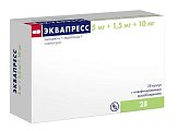 Купить эквапресс, капсулы с модифицированным высвобождением 5мг+1,5мг+10мг, 28 шт в Нижнем Новгороде