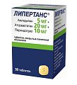 Купить липертанс, таблетки, покрытые пленочной оболочкой 5мг+20мг+10мг, 30 шт в Нижнем Новгороде