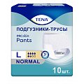 Купить tena proskin pants normal (тена) подгузники-трусы размер l, 10 шт в Нижнем Новгороде