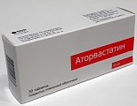 Купить аторвастатин, таблетки, покрытые пленочной оболочкой 20мг, 30 шт в Нижнем Новгороде