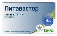 Купить питавастор, таблетки покрытые пленочной оболочкой 4мг, 28 шт в Нижнем Новгороде