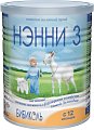 Купить нэнни 3 смесь на основе натурального козьего молока с пребиотиками с 12 месяцев, 400г в Нижнем Новгороде
