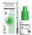 Купить бринзолол дуо, капли глазные 10мг+5мг/мл, флакон-капельница 5 мл в Нижнем Новгороде