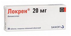 Купить локрен, таблетки, покрытые пленочной оболочкой 20мг, 28 шт в Нижнем Новгороде